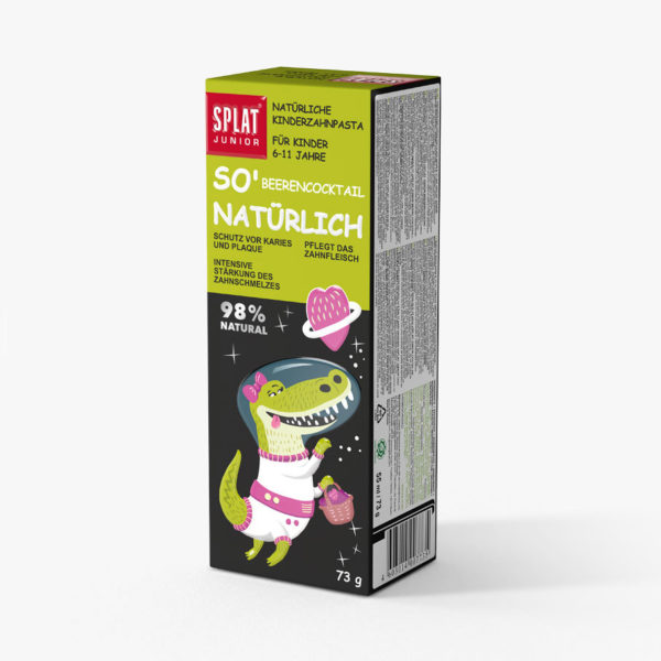 SPLAT JUNIOR Ovocný koktejl 6-11 let zubní pasta 50ml