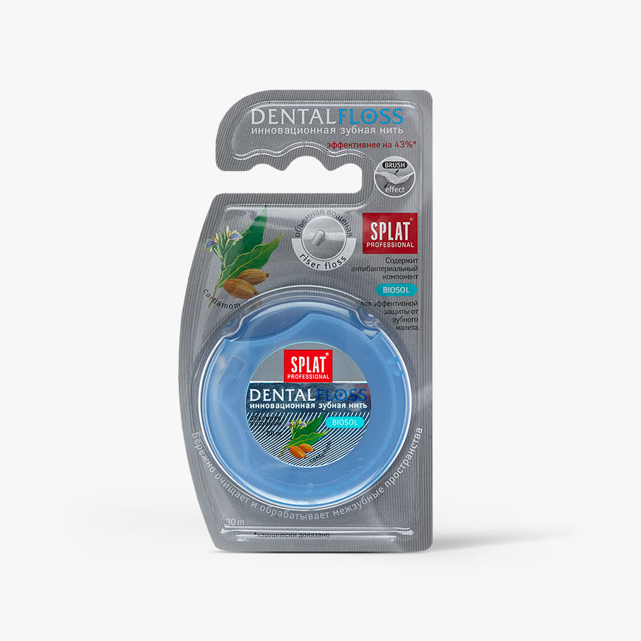 4603014001733_02 SPLAT Professional zubní nit expandující Kardamom 30m