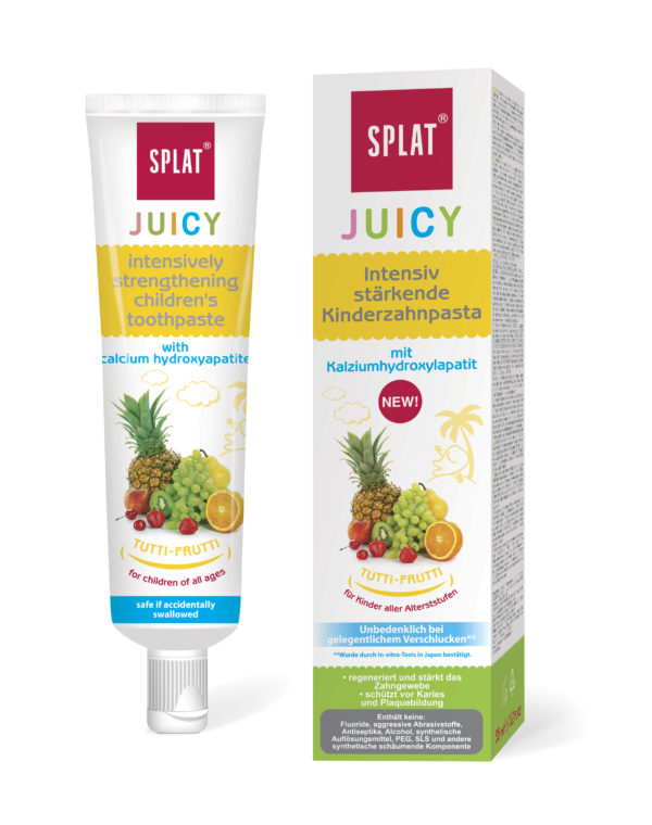 SPLAT Junior Juicy zubní pasta Tutti-frutti 35ml