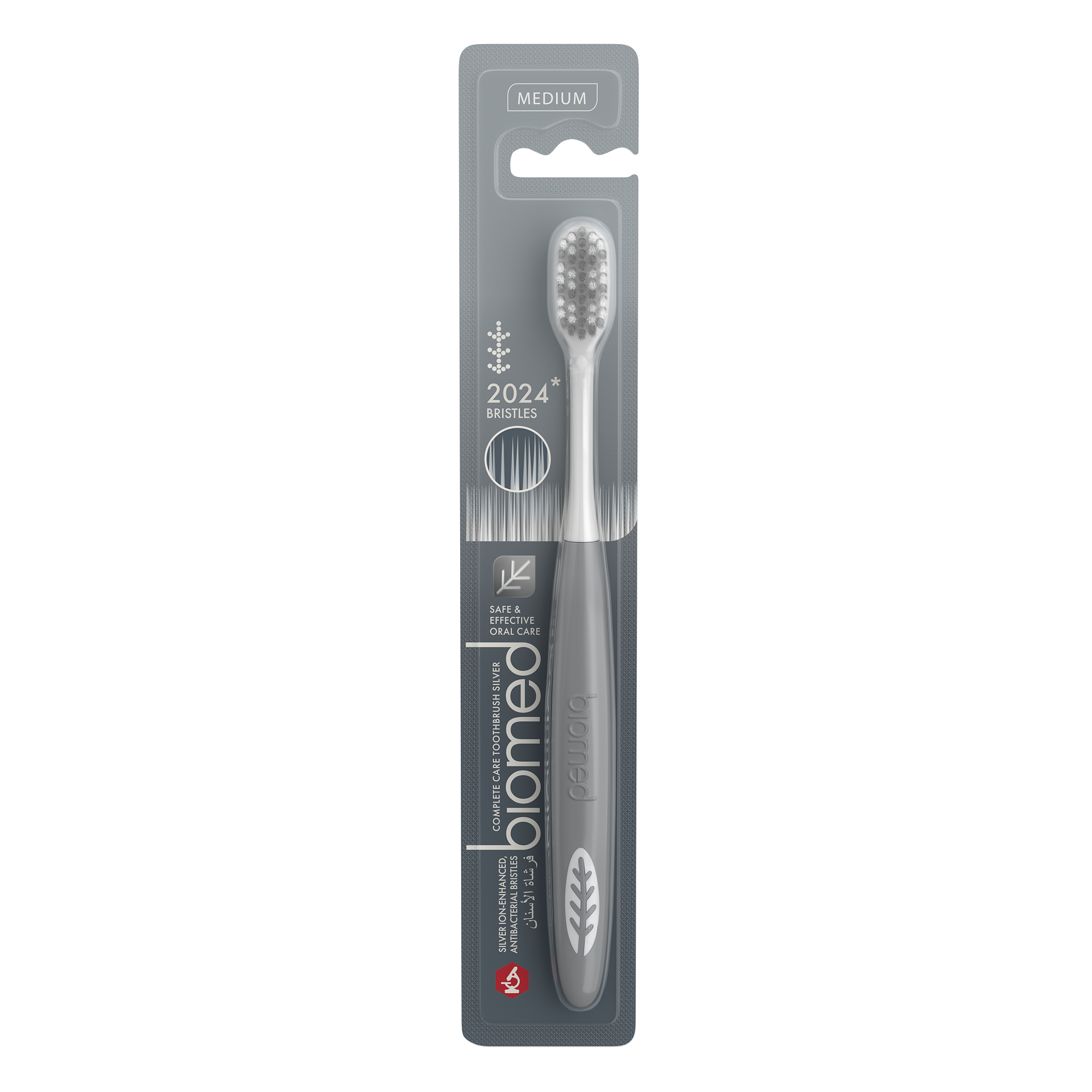 7640168930509_Biomed_Tooothbrush_grey_ENG_Medium_Grey_blister_frontal
